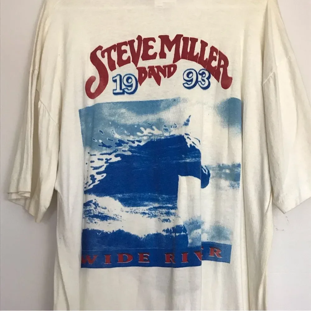 Original Vintage The Steve Miller Band Tour 1993 XL Tee Pegasus Book of Dreams